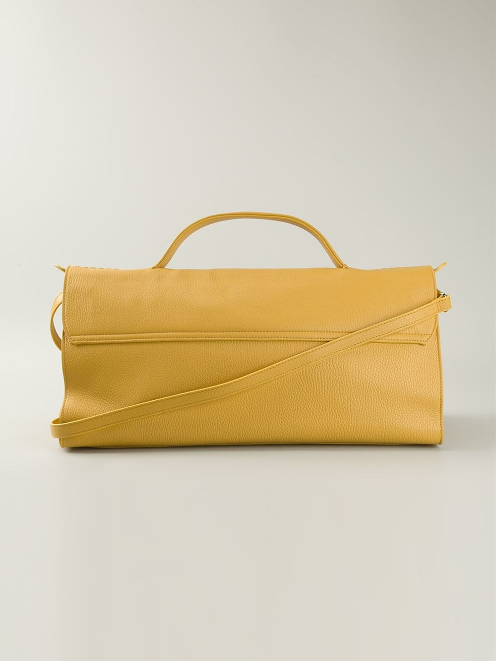 Lyst - Zanellato Classic Rectangular Tote Bag in Yellow