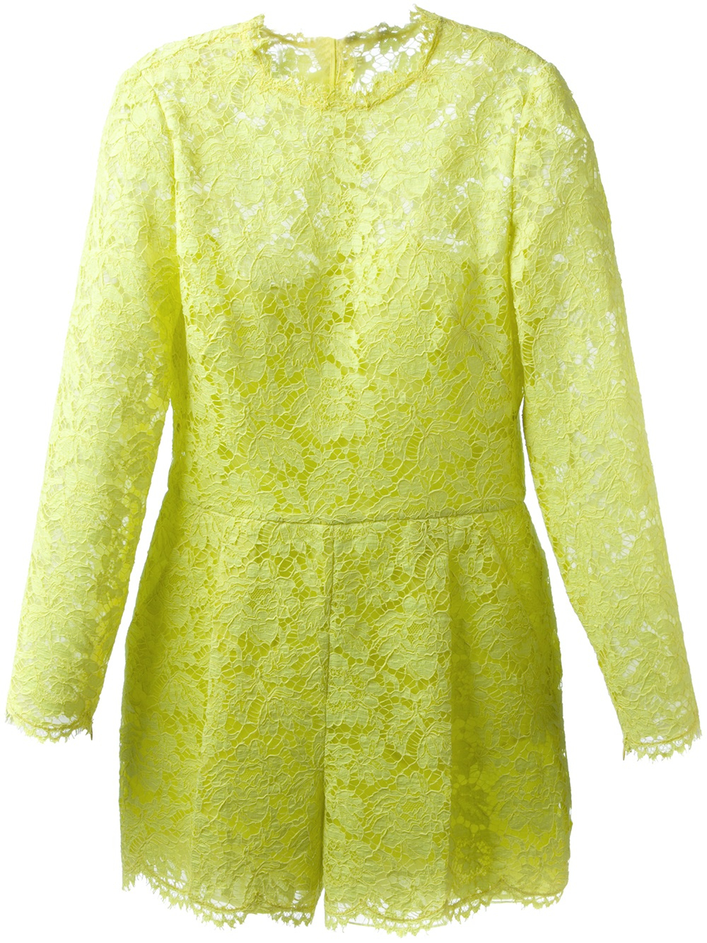 lyst valentino lace romper in green lyst valentino floral lace playsuit in green lyst valentino lace romper in green lyst valentino floral lace playsuit in green