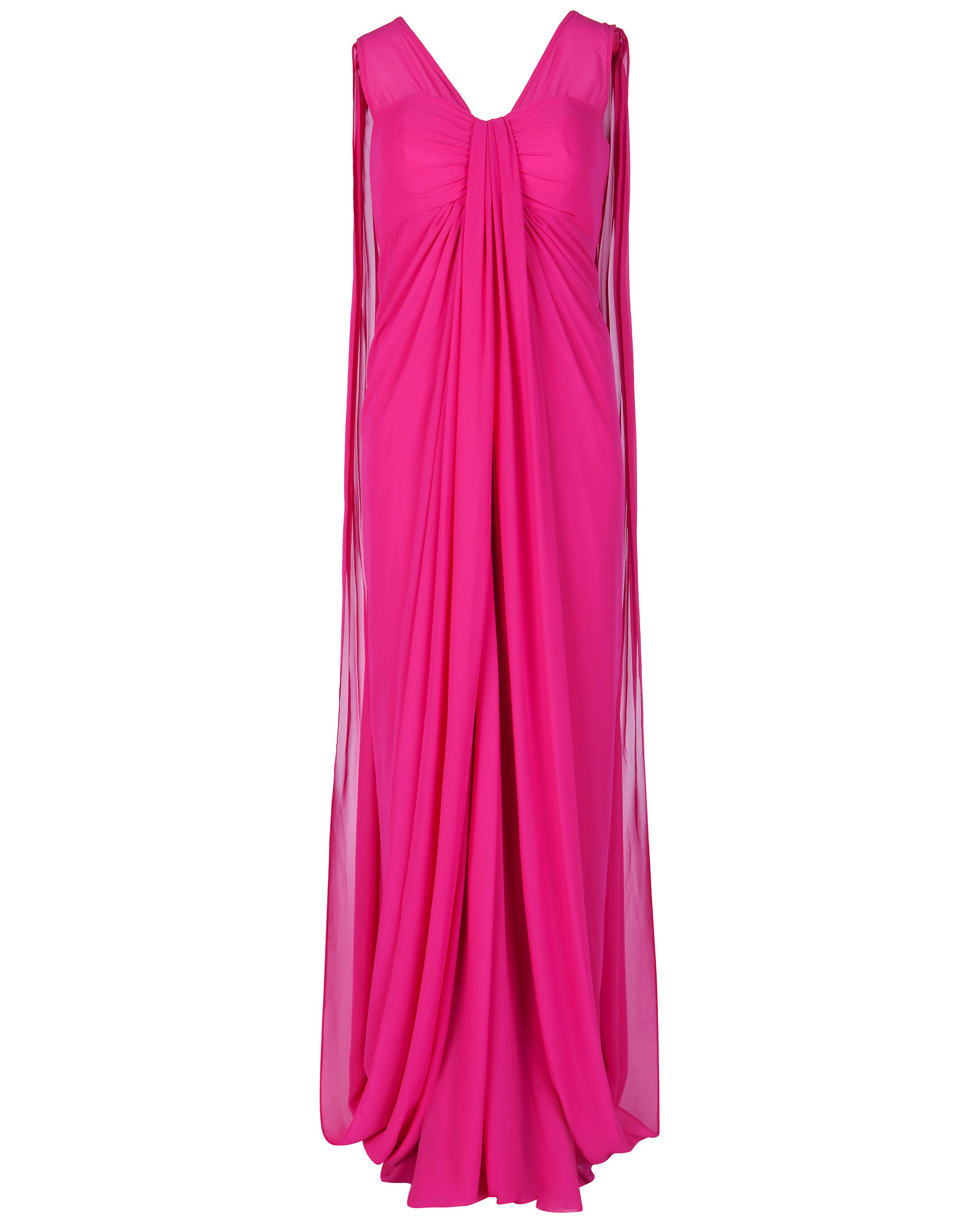 Ted baker Cape Back Maxi Dress in Pink | Lyst