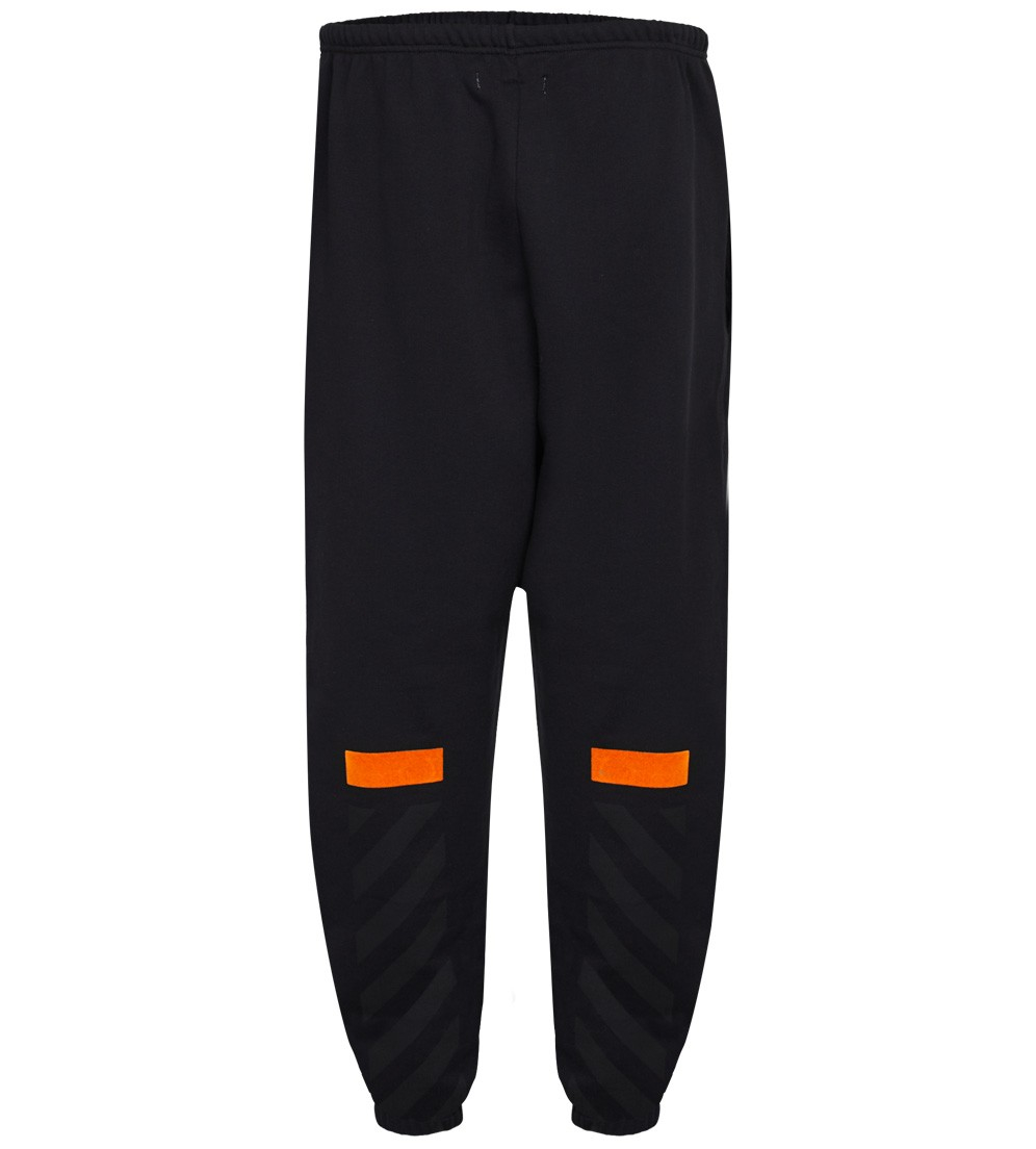 off white orange sweatpants