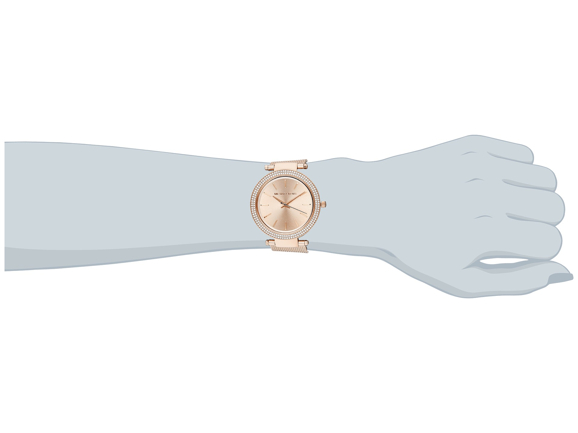 Lyst - Michael Kors Mk3369 - Darci in Pink