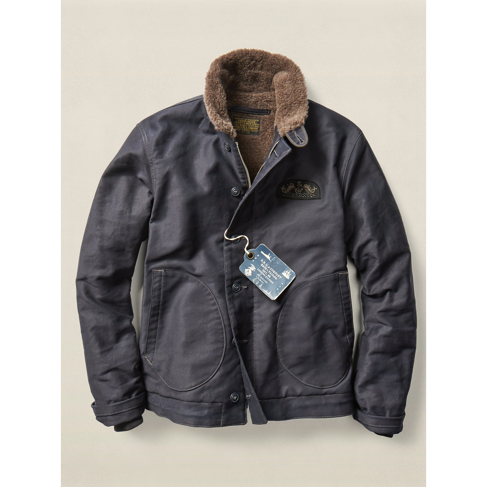Lyst Rrl Limitededition Deck Jacket in Blue for Men