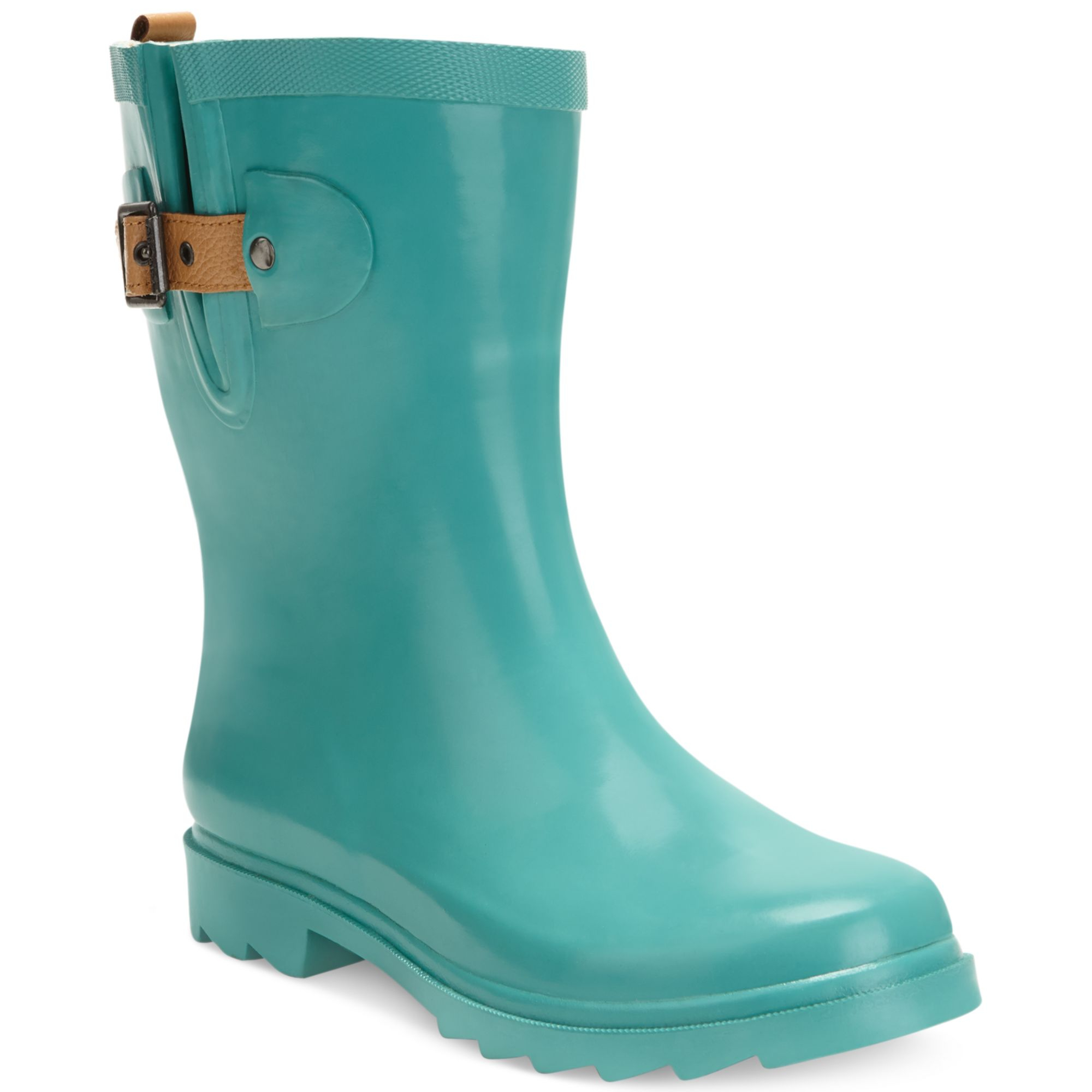 Chooka Top Solid Rain Boots in Blue (Bright Turquoise) | Lyst