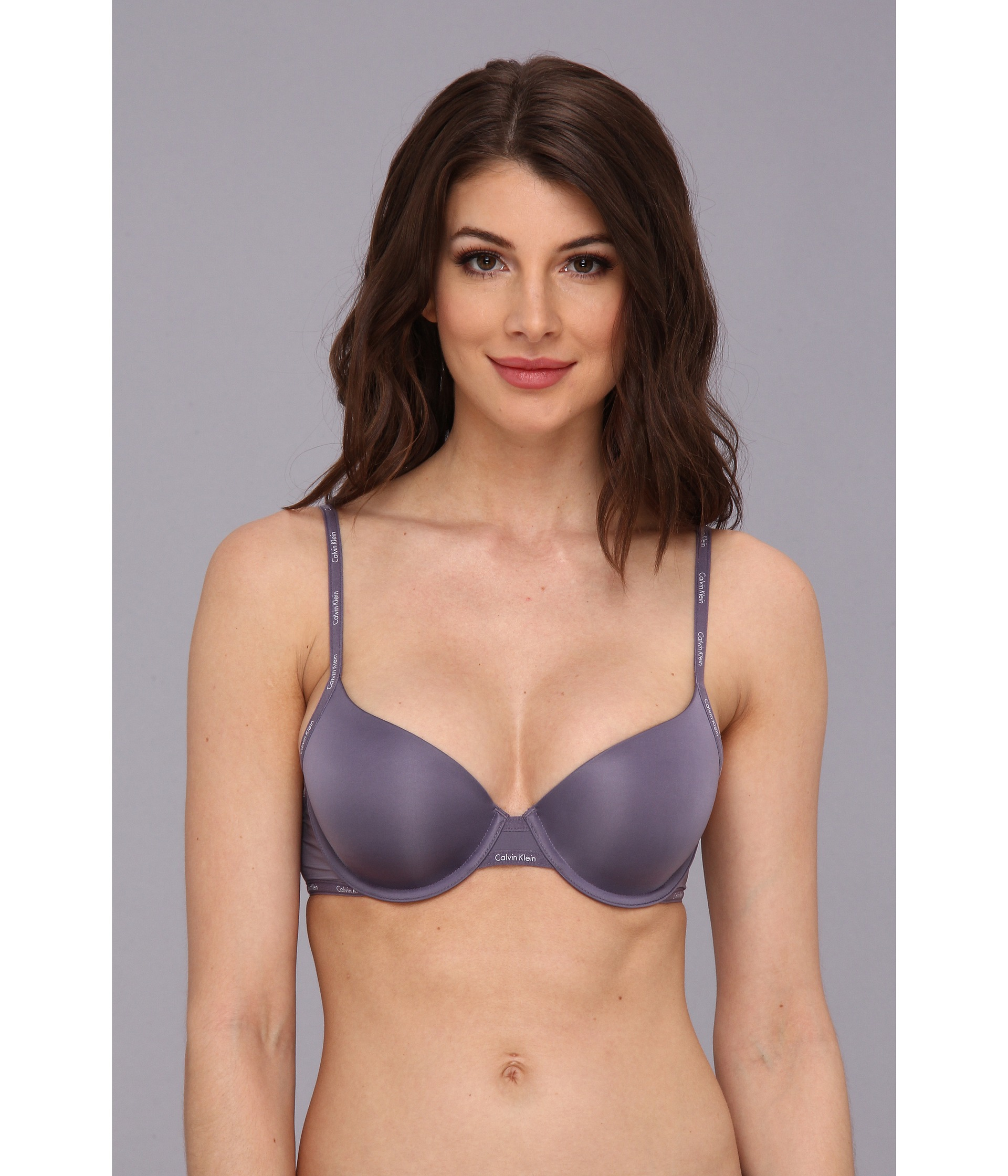 Lyst Calvin Klein Perfectly Fit Sexy Signature Demi Br