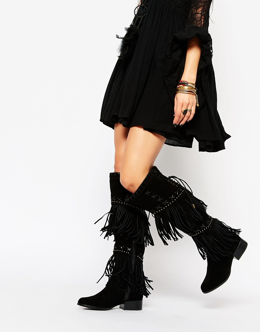 carvela suede over the knee boots