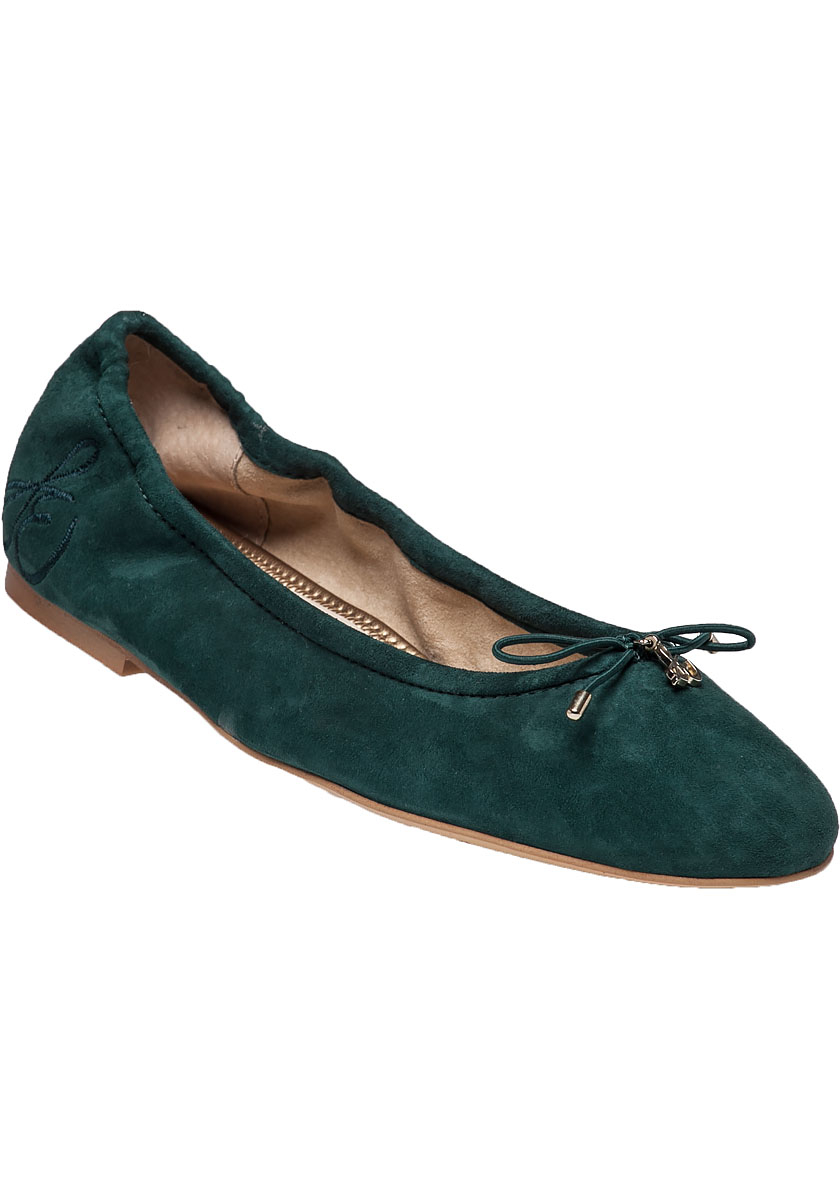 Lyst Sam Edelman Felicia Suede Ballet Flats In Blue