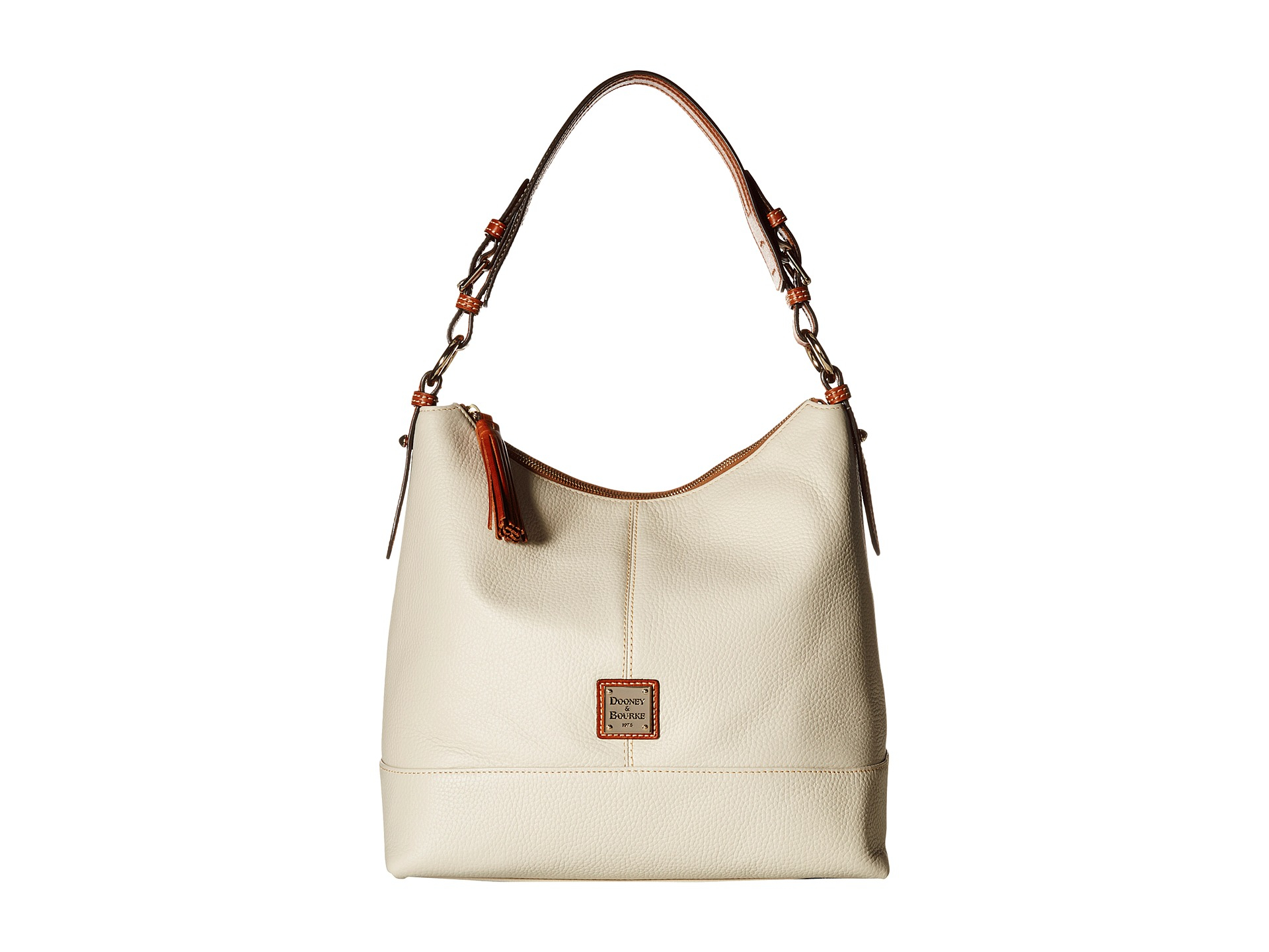 Lyst - Dooney & Bourke Pebble Sophie Hobo in White