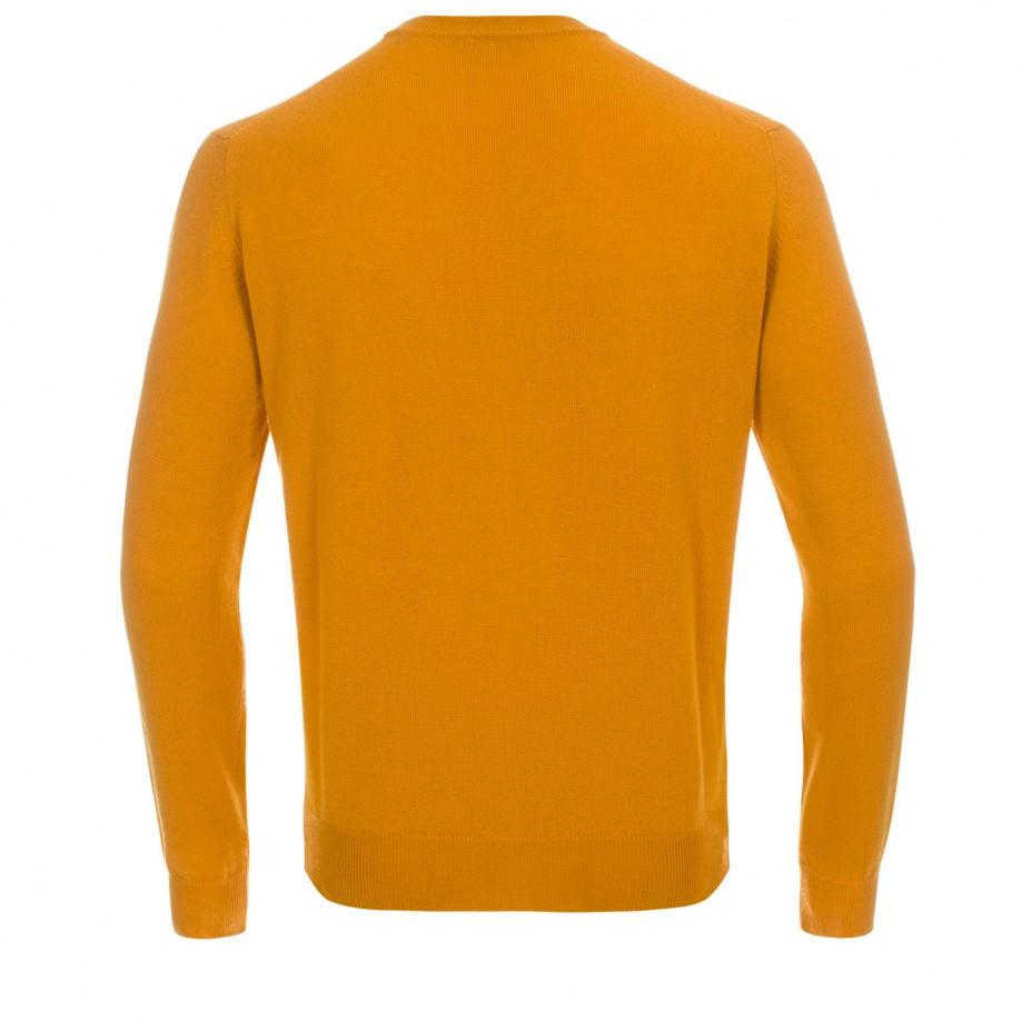 Paul smith Men's Mustard Yellow Cashmere Sweater in Yellow for Men | Lyst