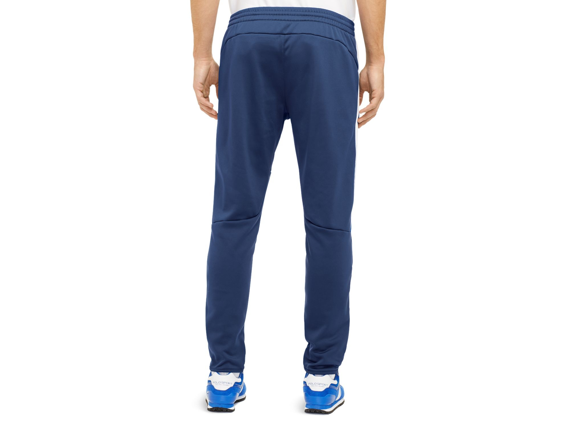 Ralph lauren Polo Sport Tech Fleece Track Pants in Blue for Men | Lyst