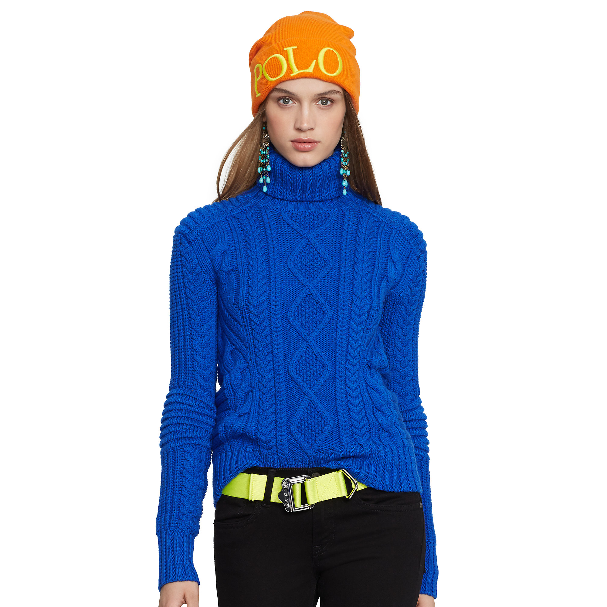 polo with turtleneck