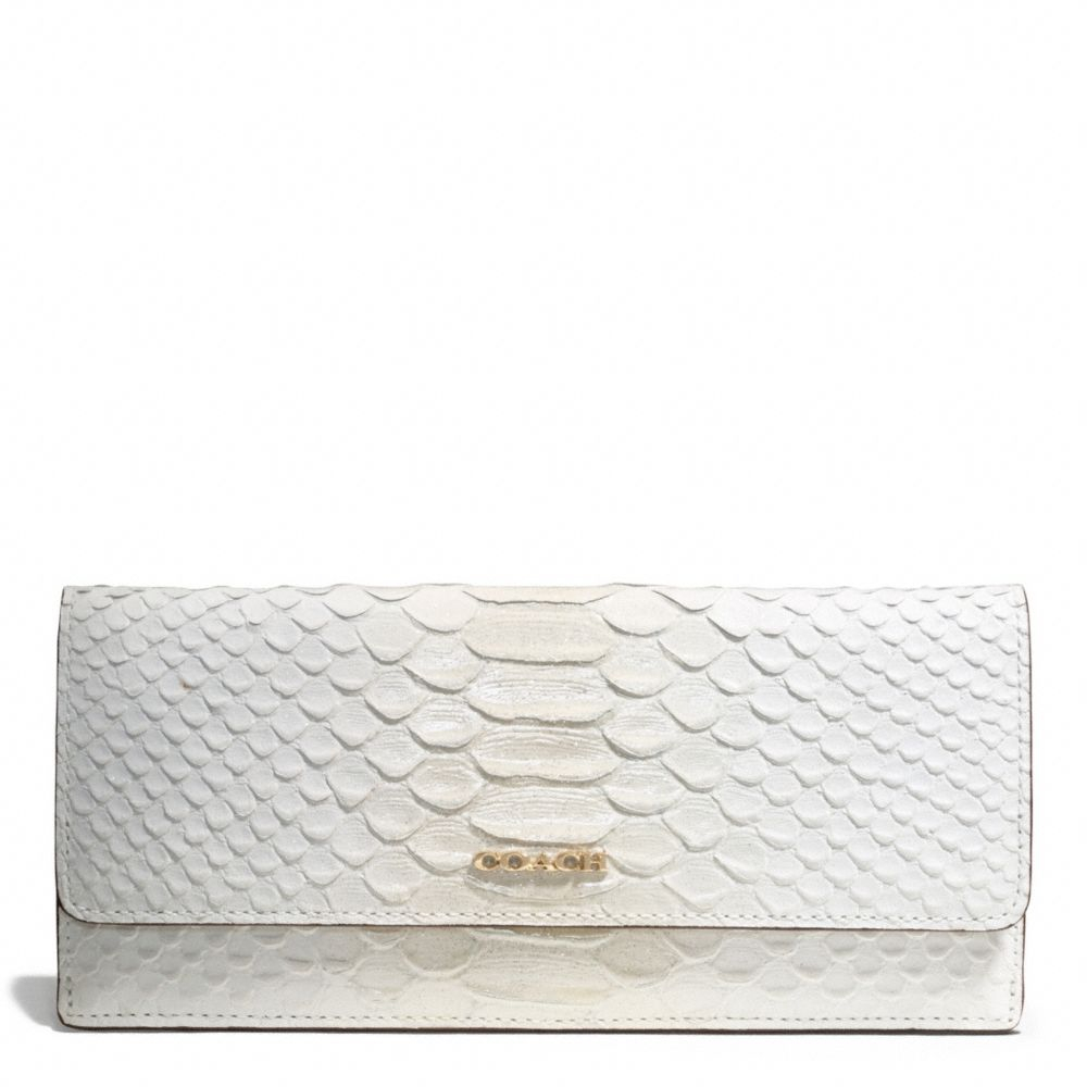 white coach wallets