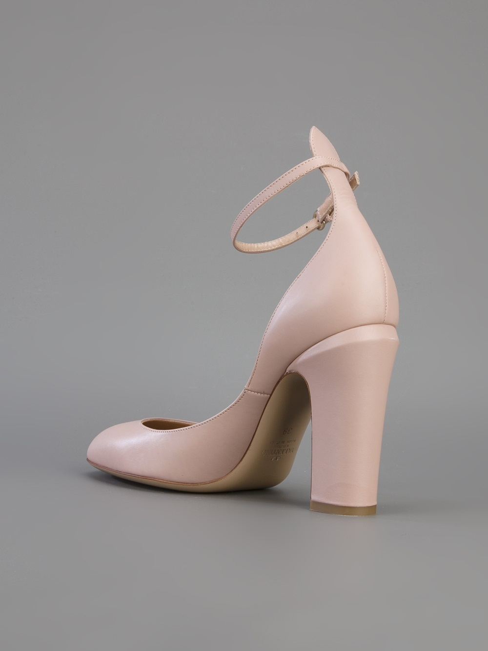 valentino ankle strap pump