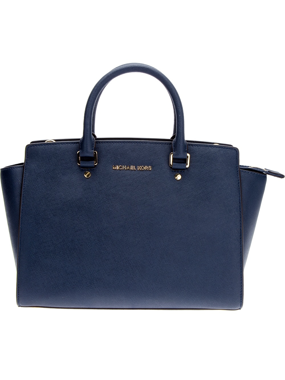 Lyst - Michael Michael Kors Selma Tote in Blue