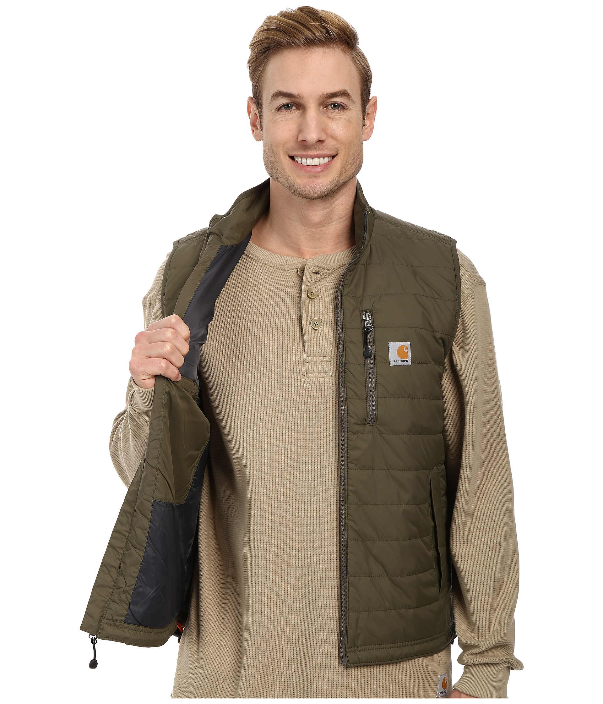 Lyst Carhartt Gilliam Vest in Green for Men