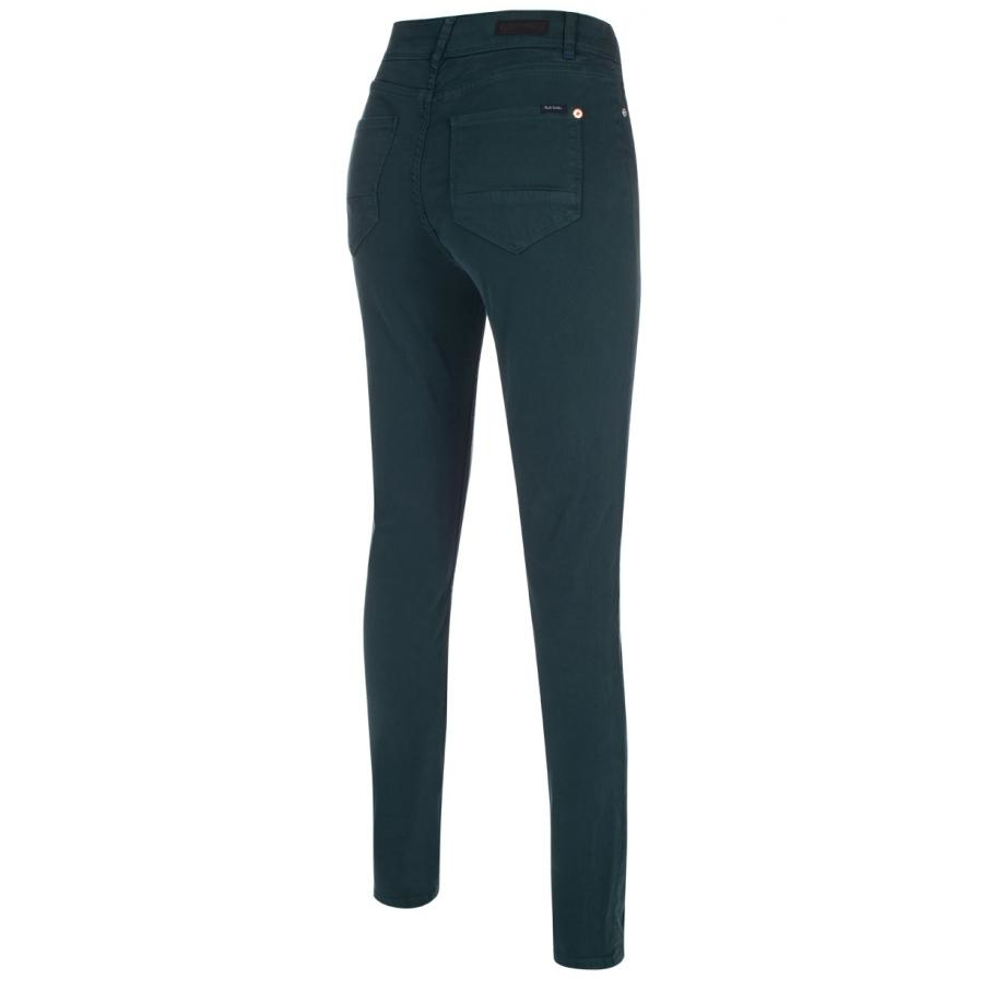 Paul smith Women's Dark Green Denim Skinny-fit Jeans in Green | Lyst