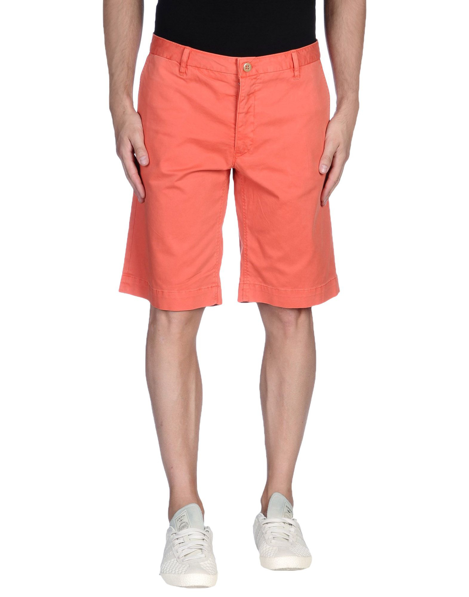 Peuterey Bermuda Shorts in Orange for Men | Lyst