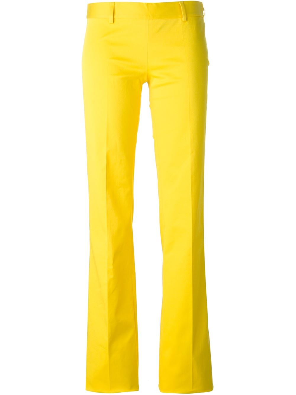 Dsquared² Flared Trousers in Yellow (yellow & orange) | Lyst