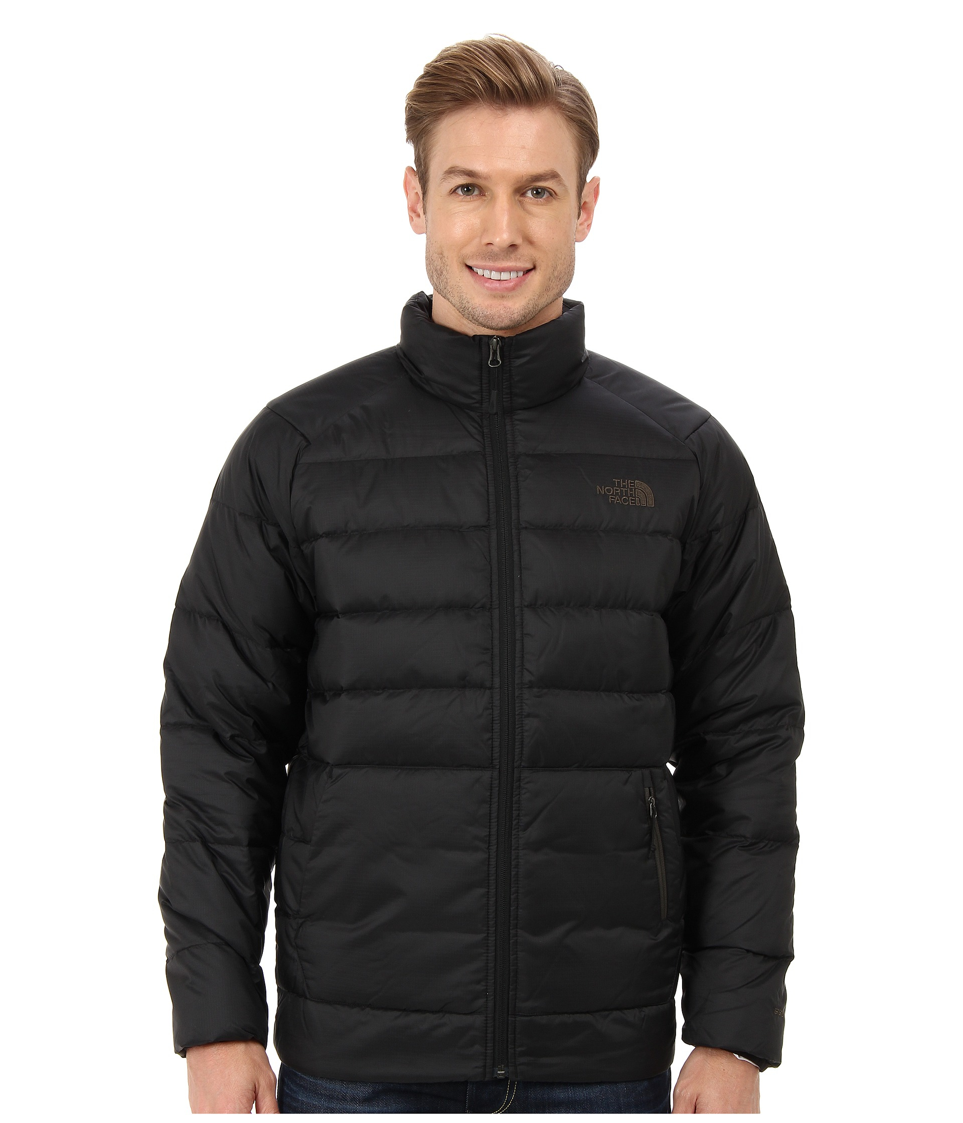 black north face coat mens