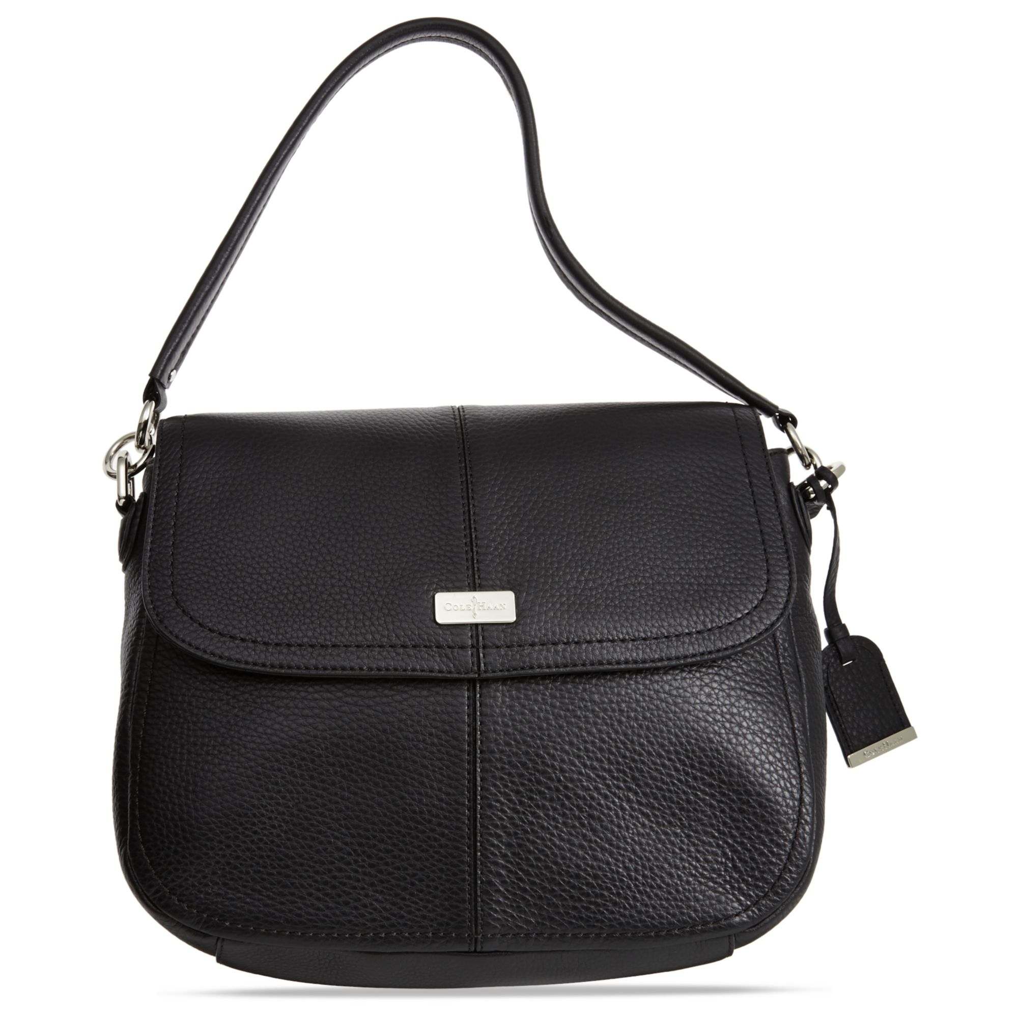 Lyst - Cole Haan Village Jenna Shoulder Bag in Black