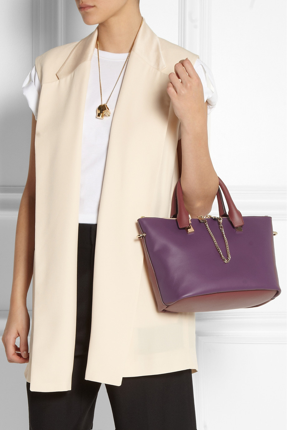 chloe handbags shop online - chloe burgundy leather handbag baylee