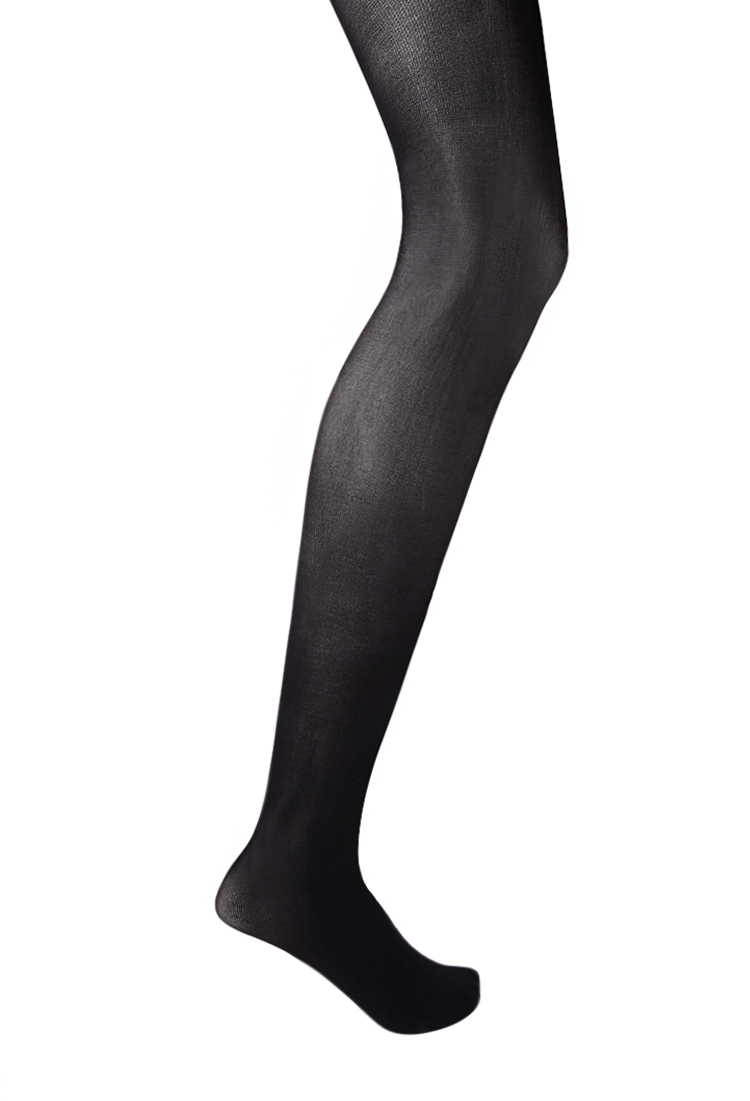 Lyst Forever 21 Classic Opaque Tights in Black