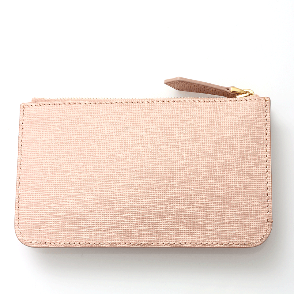 pink key pouch