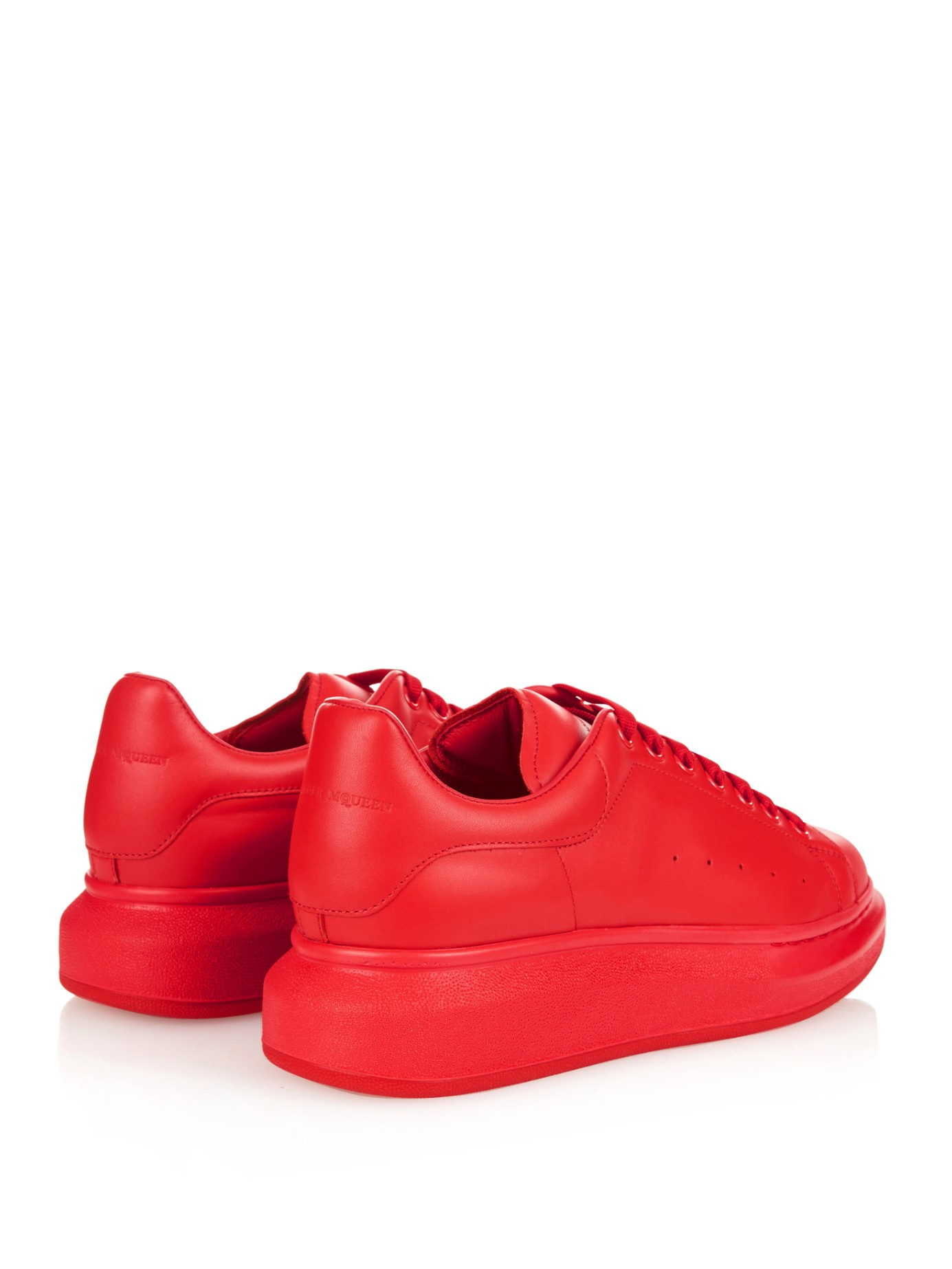 alexander mcqueen shoes red bottom