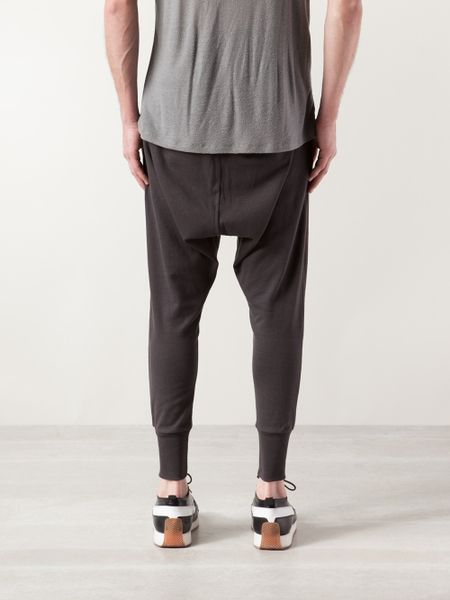 Unconditional Drop Crotch Track Pants in Brown for Men | Lyst