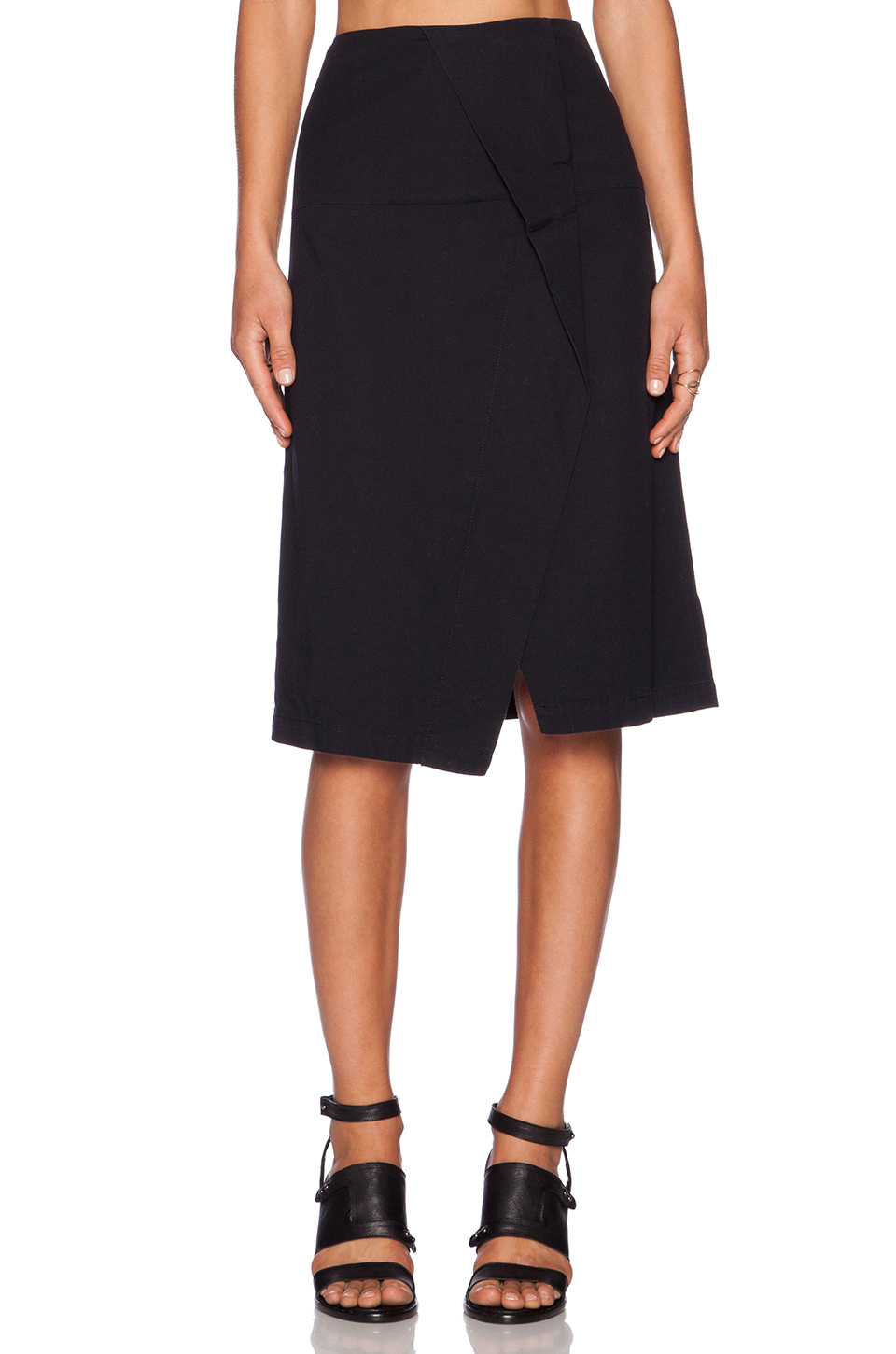 Lyst - Marc by marc jacobs Summer Cotton Skirt in Black