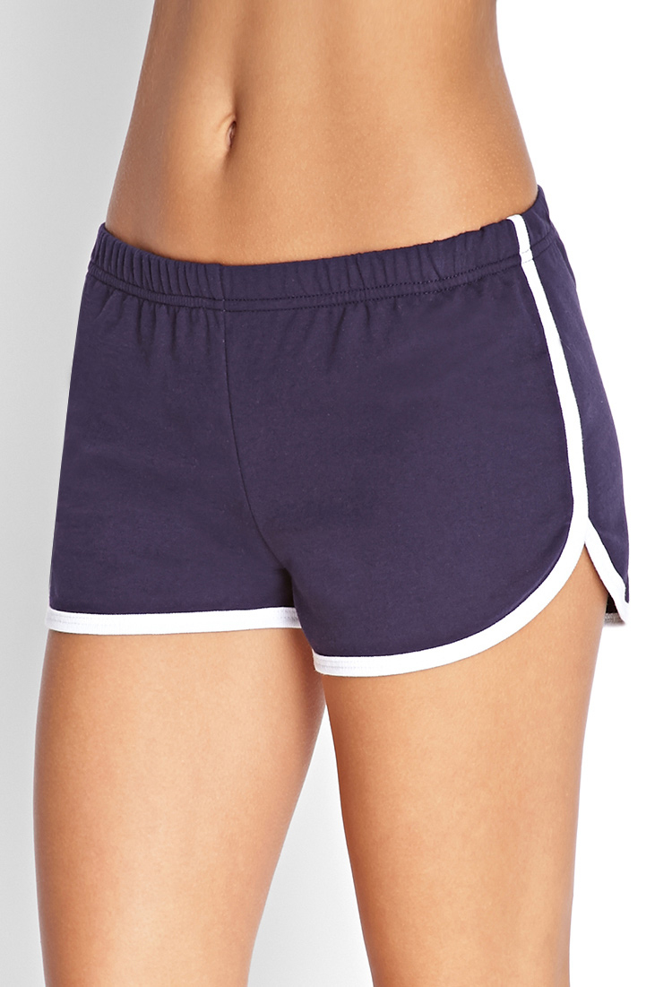 Lyst Forever 21 Sporty Dolphin Shorts In Blue