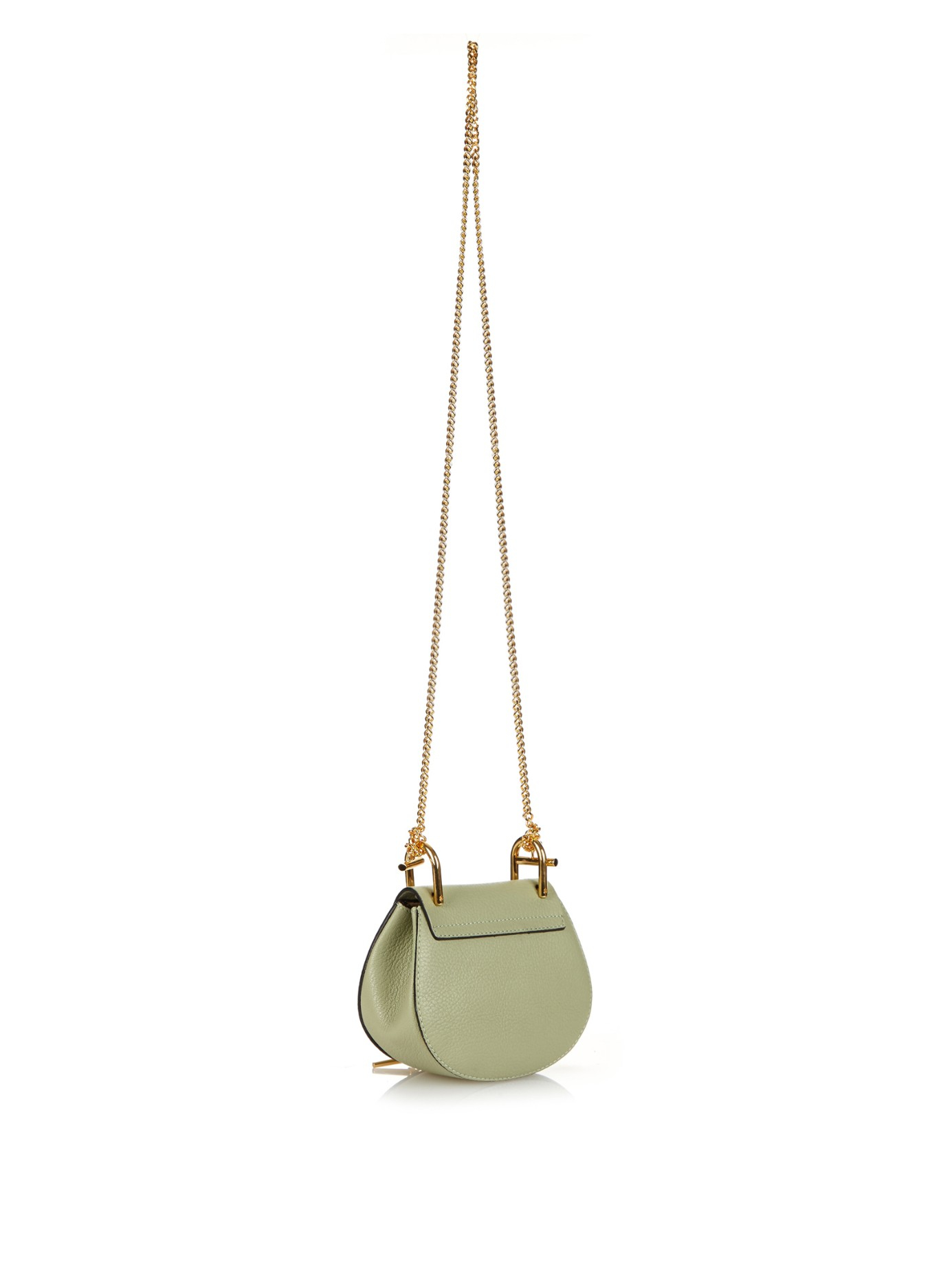 chloe cheap handbags - Chlo Drew Nano Leather Cross-body Bag in Green (LIGHT GREEN) | Lyst