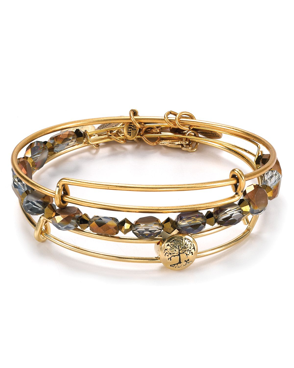 Lyst Alex And Ani Exclusive Tree Of Life Bracelets Set 3 In Gallery