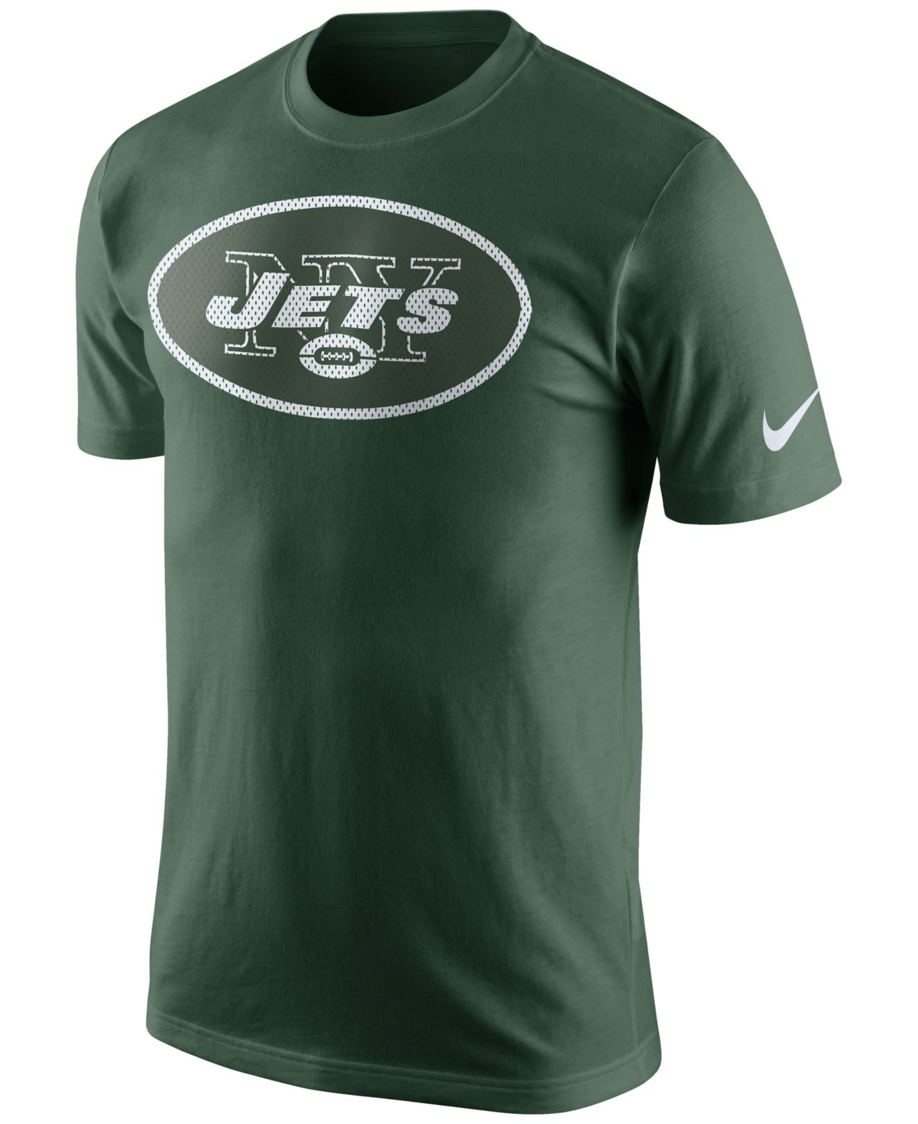 Nike Men's New York Jets Mesh Logo T-shirt in Green for Men | Lyst
