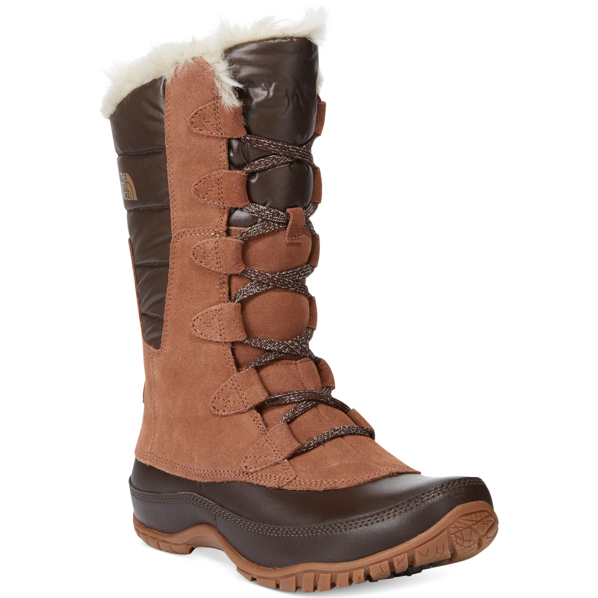 Womens North Face Fur Boots Technopreneur Circle