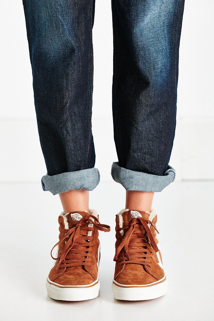 brown winter vans