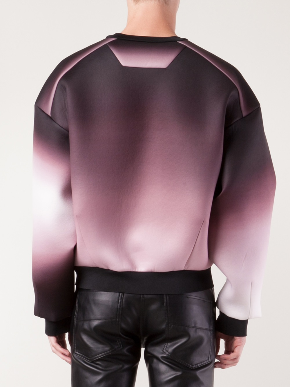 Juun.J Graphic Long Sleeve Sweatshirt in Pink for Men - Lyst