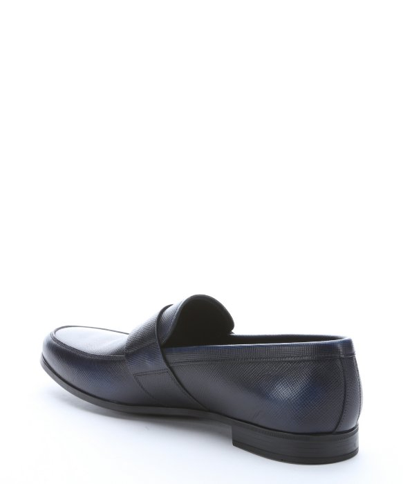 prada blue loafers prada baltic saffiano leather loafers in blue for prada blue loafers prada baltic saffiano leather loafers in blue for
