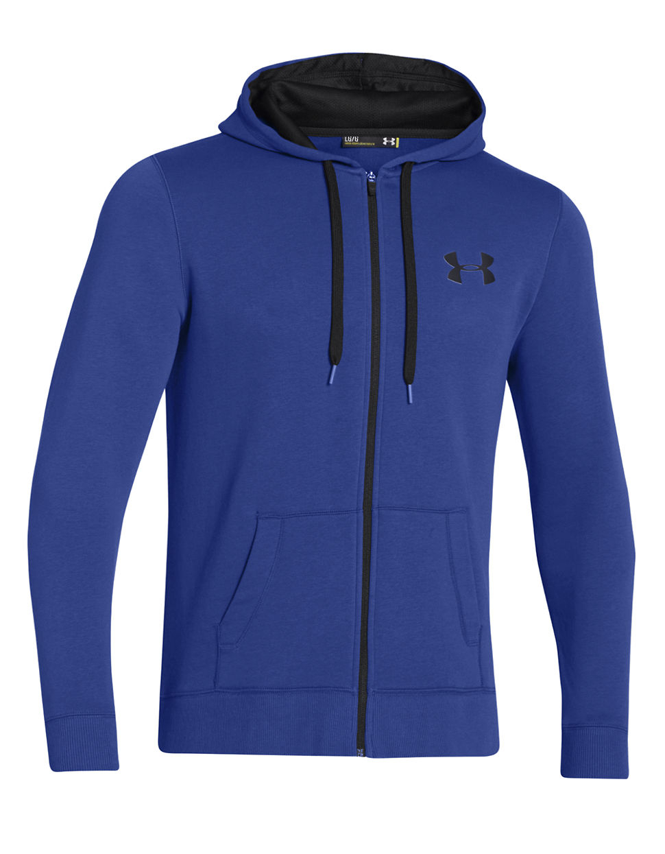 Under armour Rival Full-Zip Hoodie in Blue for Men | Lyst