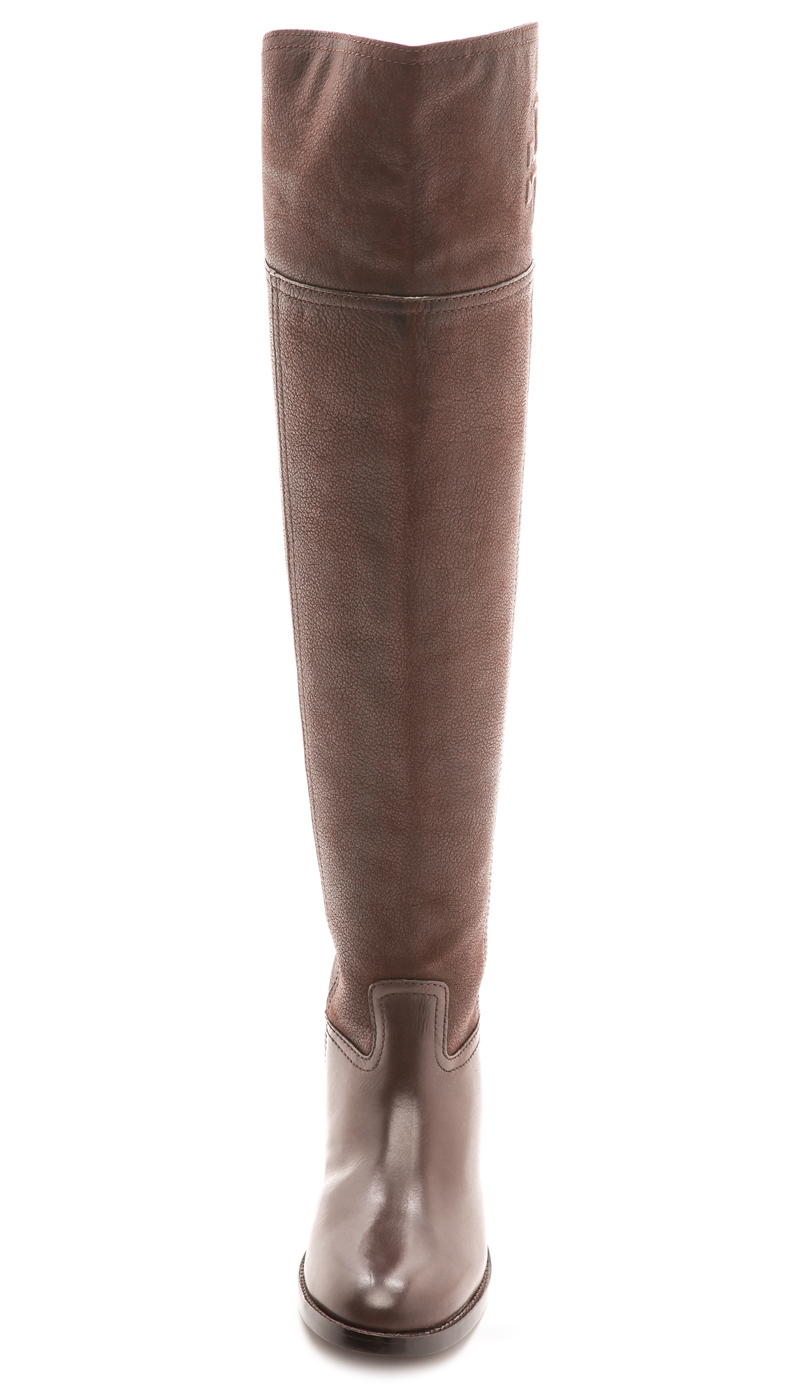 tory burch simone suede over the knee boots