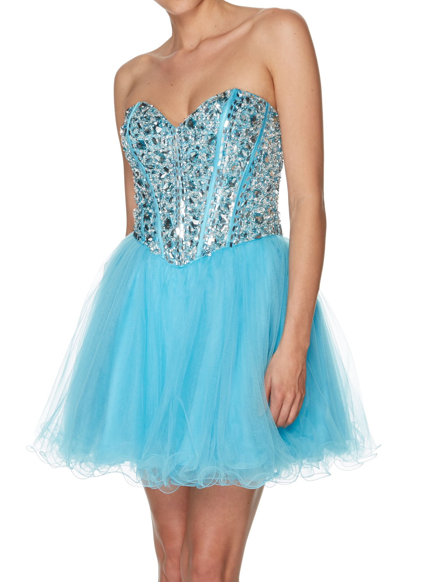 embellished party dress