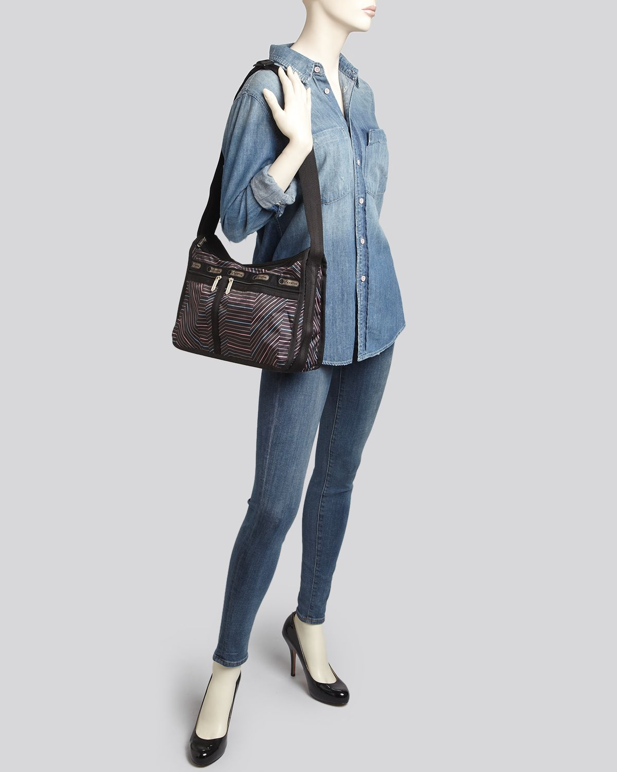Lesportsac Black Shoulder Bag Deluxe Everyday