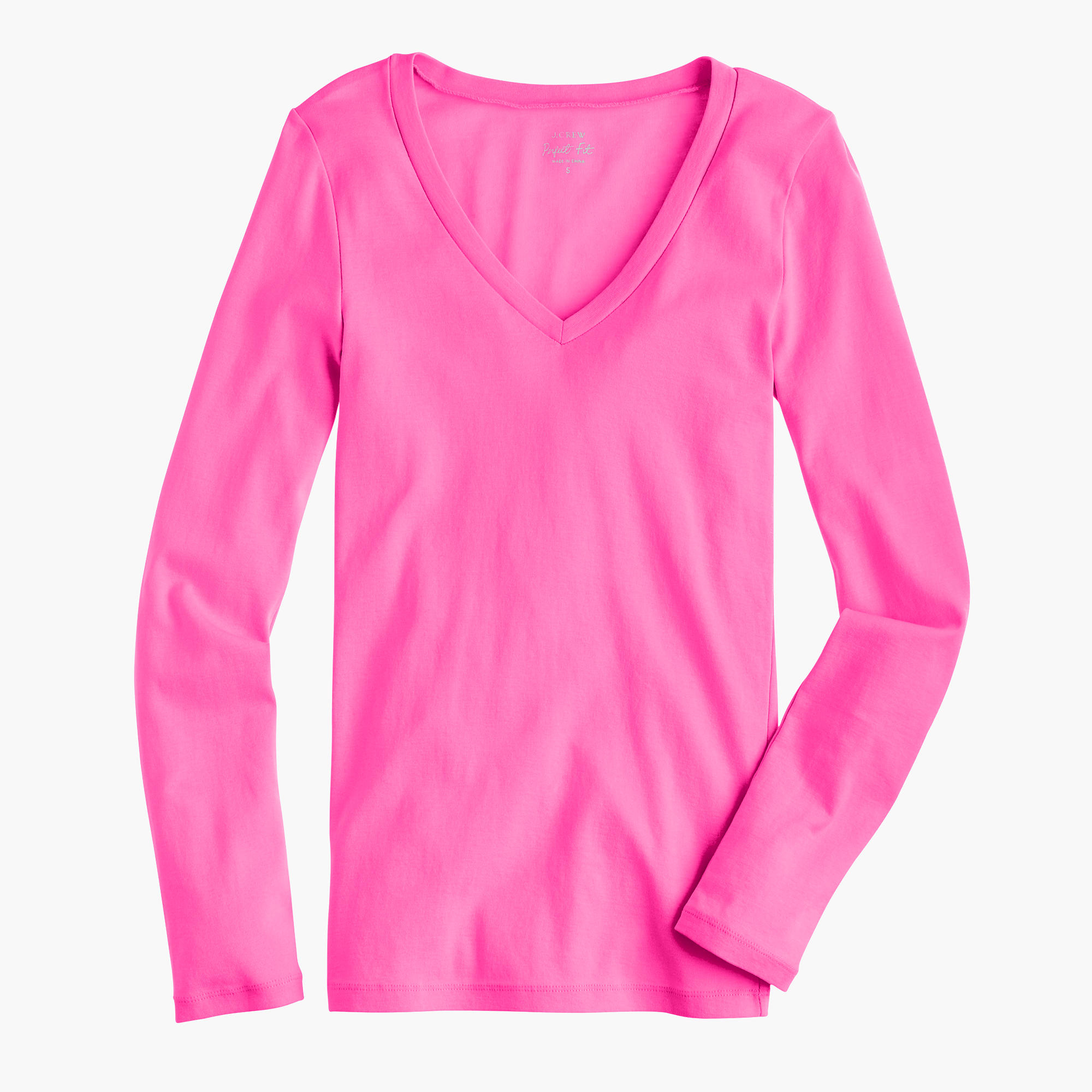 men's pink long sleeve shirt