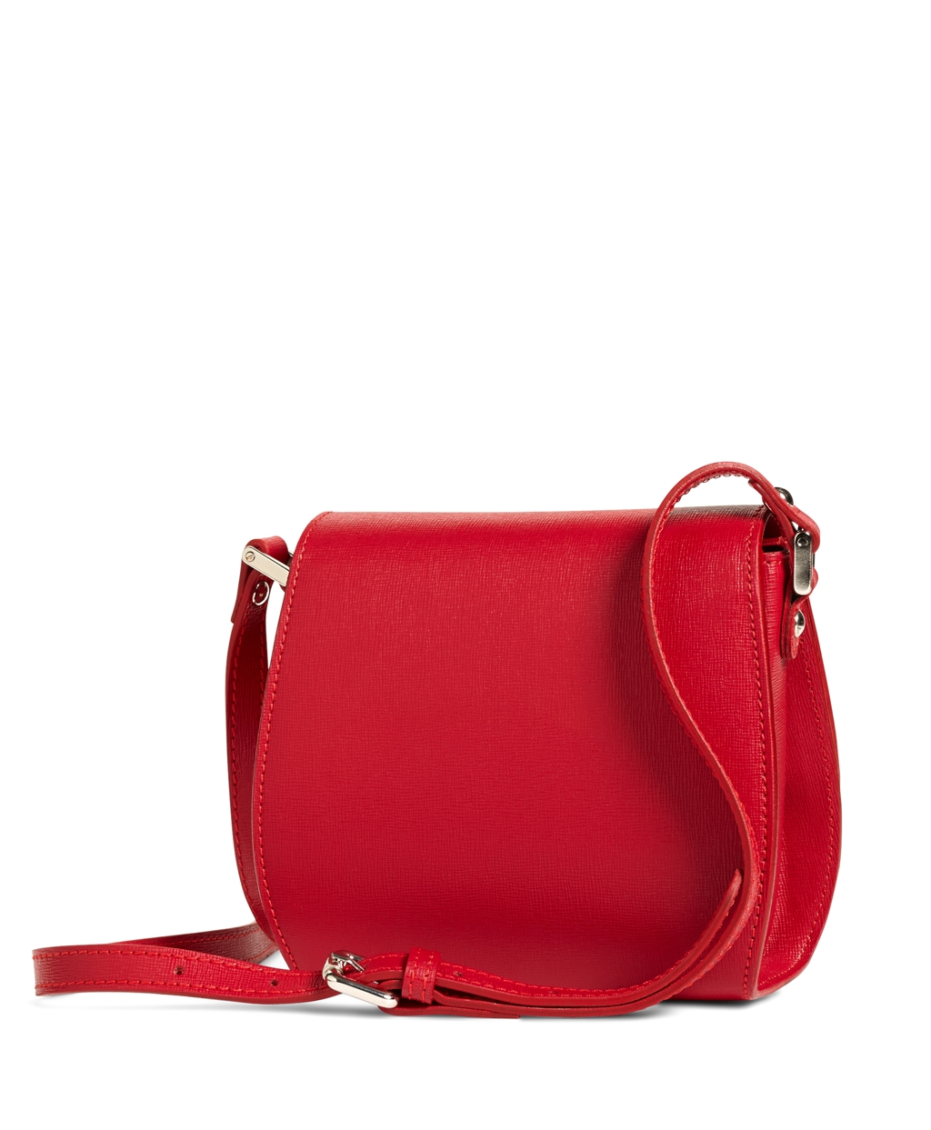 Lyst Brooks Brothers Leather Crossbody Bag In Red Gallery