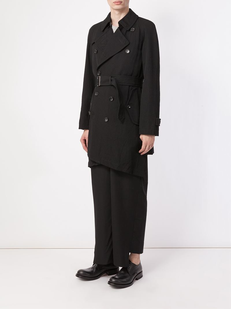 comme des garcons trench coat