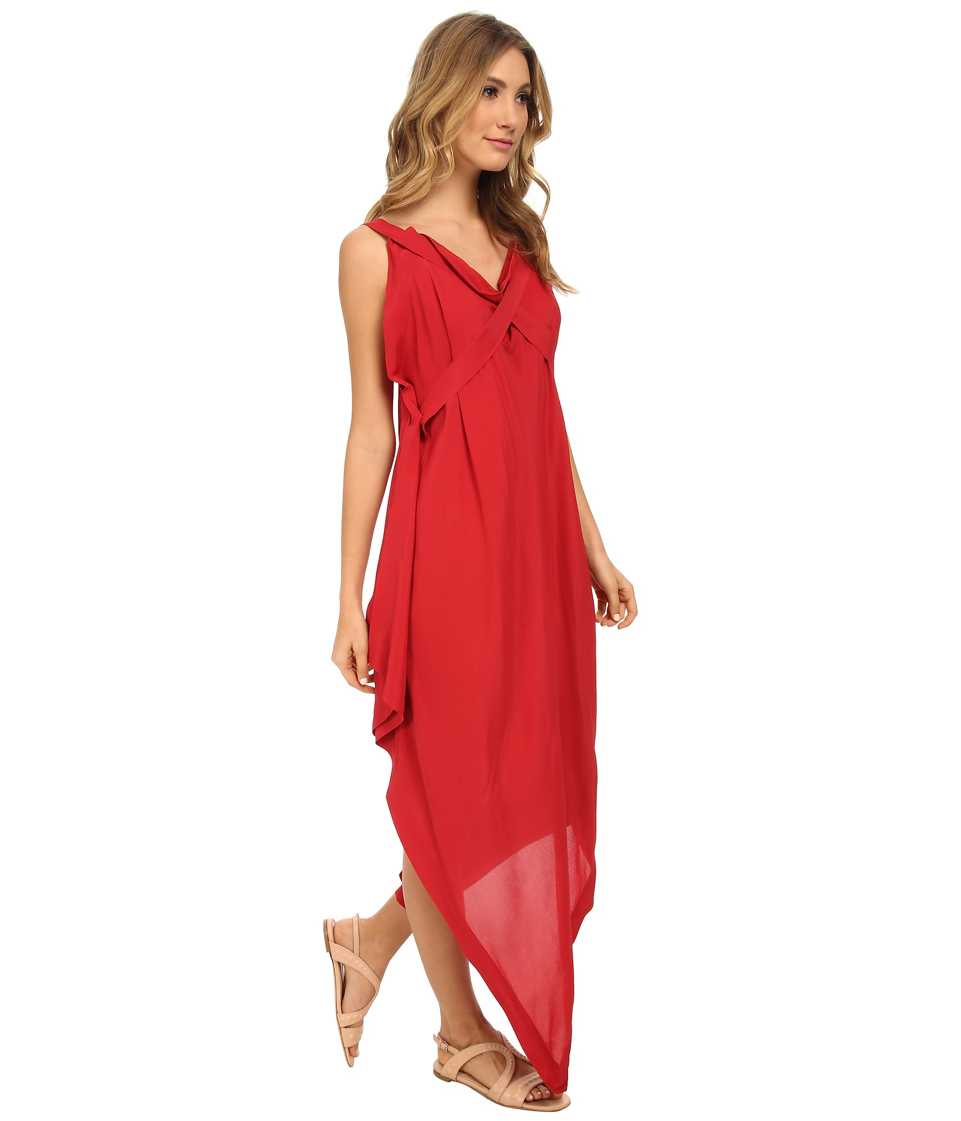 Lyst - Vivienne Westwood Anglomania Revival Dress in Red