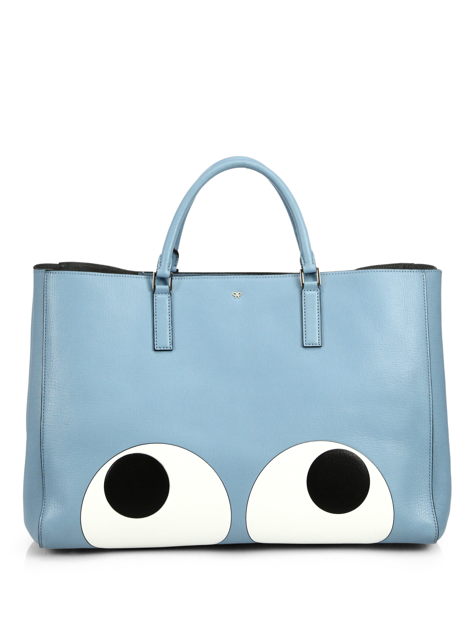 Lyst Anya Hindmarch Ebury Eyes Tote In Blue Gallery