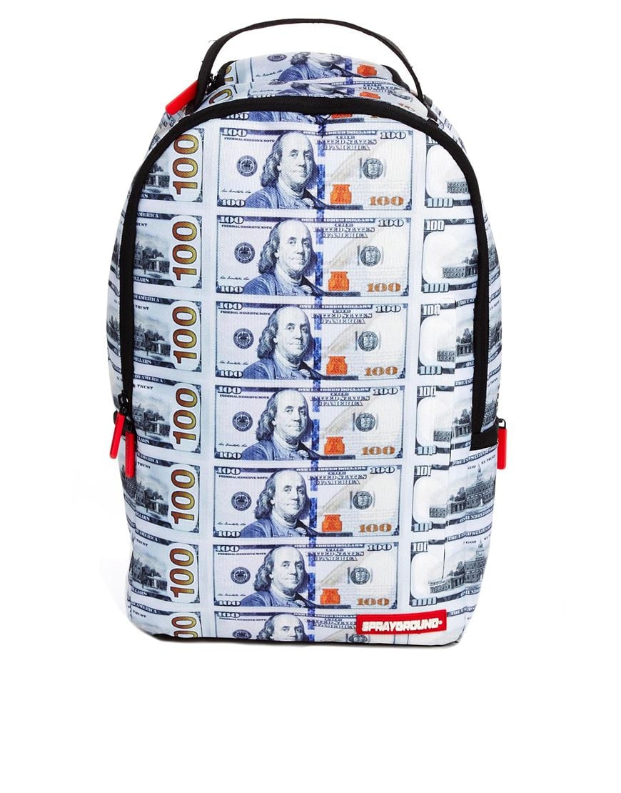 Lyst - Sprayground New Money Backpack in White for Men