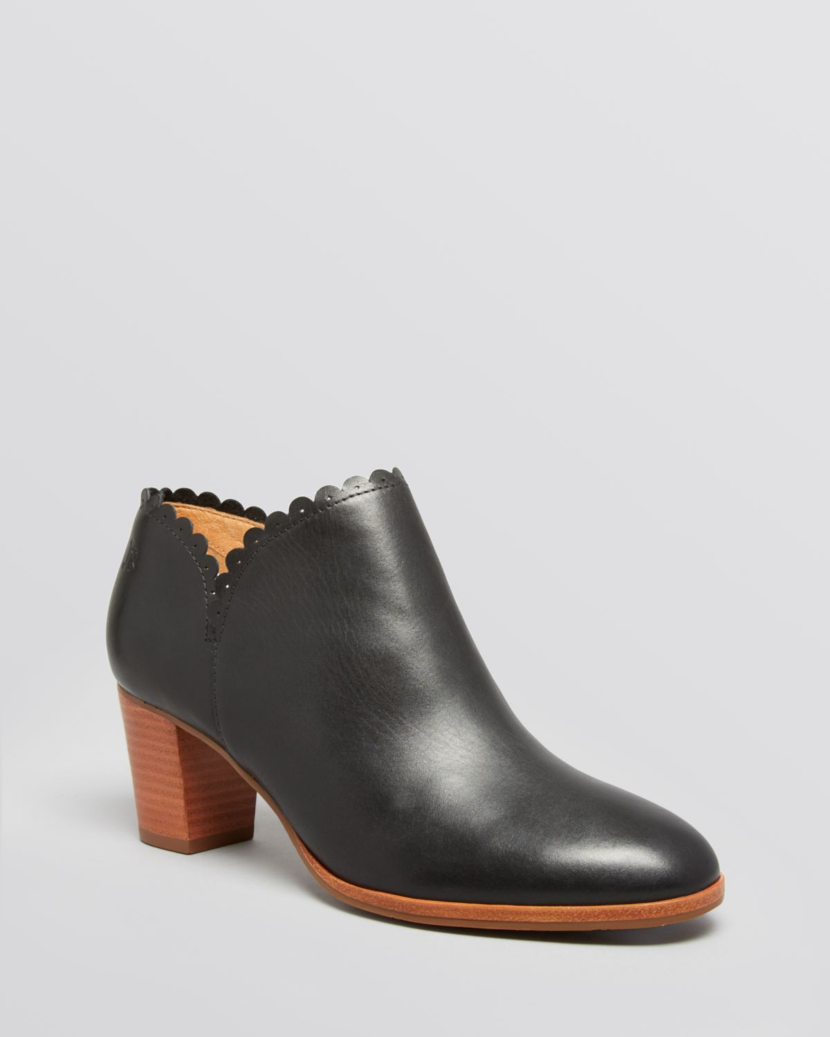 Lyst Jack Rogers Booties Marianne Scalloped in Black