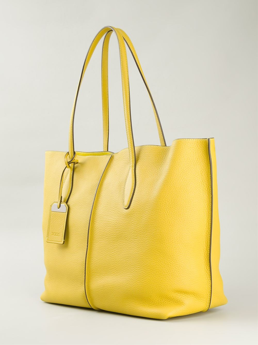 Lyst - Tod'S 'Joy' Tote Bag in Yellow