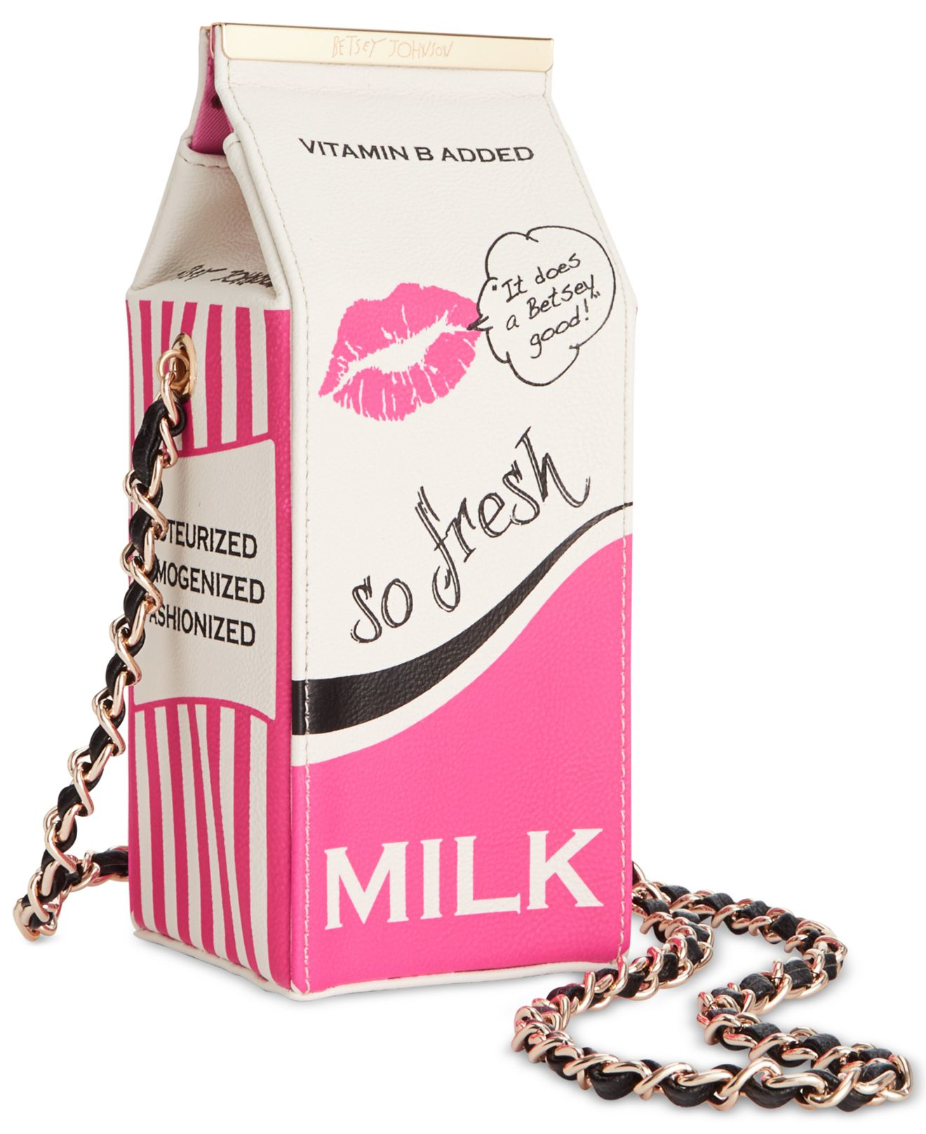 betsey johnson milk purse